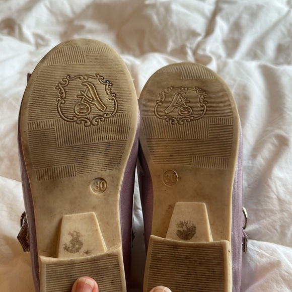 Piperdoodles lavender bow shoes - Picture 4 of 5